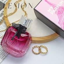 LEMON Women's Perfume, 100 Ml, Long-Lasting Fragrance, Oriental Gourmand, Hit All Over The Web, For Fashionable Women, Sweet And Fresh Aroma, Suitable For All Women. - 西普花香 - 查看 2