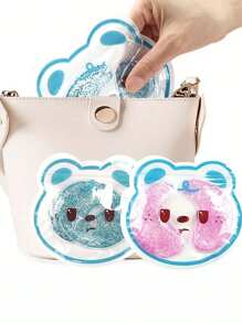 3 件套面部按摩套装：1 件面部按摩凝胶滚轮 + 2 件眼部凝胶贴片，紧致肌肤，减少黑眼圈，是万圣节、圣诞节、母亲节、情人节送给家人和朋友的绝佳礼物 - 彩色 - 查看 9