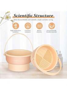 1pc Makeup Brush Cleaner Mat 3 In 1 Silicone Makeup Brush Cleaner Bowl Cosmetic Brushes Cleaning Tool Organizer For Storage And Air Dry,Clean Makeup Brush, Sponge, Powder Puff And Other Cleaners Makeup Tools Air Drying Rack