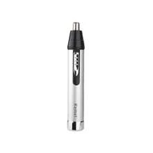 Kemei KM-6652 2-In-1 Electric Nose & Ear Hair Trimmer For Men - Rechargeable Personal Grooming Tool, Precision Shaver For Nose And Ear Hair
