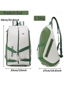 Pickleball Racket Bag, Pickleball Club Tennis Bag, Outdoor Sports Backpack With Large Capacity For Pickleball Rackets - Multicolor - View 10