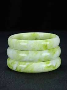 1 件畅销玉手链、新款时尚女士珠宝礼物、情人节或生日礼物（天然玉石表面可能有矿物斑点或杂质，这是正常现象！）