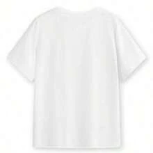 Handsome Squidward Vintage Logo T-Shirt - White - View 5