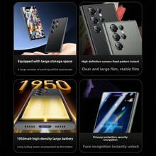 Small Screen S23 Pro Mini Smartphone Full Netcom Dual Card Dual Standby Android Mini Mobile Phone Dual Card Standby High Definition Camera (Not With Charger And Earphones) Gift For Birthday, Mother, Family, Friends, Boyfriend, Girlfriend - Black - View 2
