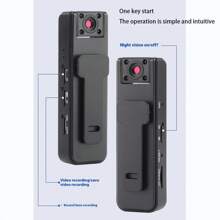 1080P Chest-Mounted Convenient Camcorder, Hands-Free Video Recording Stabilizer, Law Enforcement Body Camera, Sports Camera With TF Card