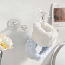 10 件/4 件可重复使用 Spa 腕带，柔软超细纤维毛巾腕带，面部清洁腕带，适合女士和女孩瑜伽跑步运动