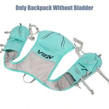 Balo chạy bộ Balo đựng nước nhẹ Áo chạy bộ chức năng 5L, Balo đựng nước Camel, Áo đựng nước (Chỉ có ba lô không có bàng quang) Túi thể thao cho thể thao, tập thể dục, túi du lịch cho kỳ nghỉ, cho phụ nữ, cho nam giới, đồ dùng du lịch thiết yếu, bền bỉ, dùng để chạy bộ, đi bộ đường dài - Xanh mới - Xem 9