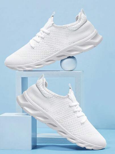 Men's Sports  Casual Tennis Shoes Breathable Fitness  Lightweight Walking Shoes