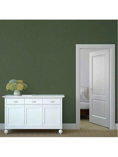 Roll Solid Dark Grijs Removable Wallpaper, Self Adhesive Contact Paper Cabinet Background, Wall, Tabletop, Shelf, Waterproof Oil Resistant Thick Vinyl ative view 5