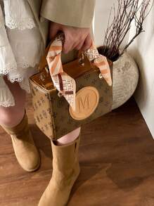 Bolso de mano de gama alta y nicho Daifei para mujeres 2025, nuevo bolso de moda con rejilla de diamantes, bolso de hombro cruzado, regalo de Navidad, para viajes y fiestas