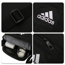 Adidas ESS ORGANIZER Casual Sports Shoulder Bag, Unisex Crossbody Bag, Black