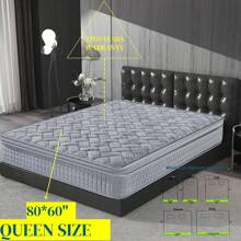 10"12" Thickness High Quality Grey Color Highly Breathable Cooling Gel Memory Foam Innerspring Hybrid Mattress Rolled Package In A Box 10 In 12 In King Queen Full Twinxl Twin