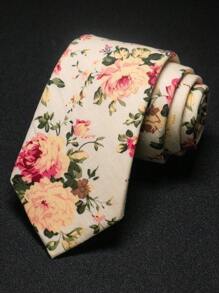 1 件男士花卉印花细领带，正式服装适合婚礼、新郎、伴郎、婚礼照片、晚会、舞会、礼物 - 6cm領帶 - 查看 16