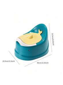 Whale Simple Potty Chair - Minimalist Small Toilet Trainer For Toddler Boys & Girls, Children's Autonomous Toilet Training Urinal Potty Seat