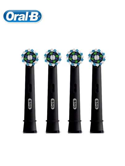Oral-B Original Oral B EB50 Brush Heads Cross Action 16 Degree Angle Spare Dental Nozzles For Electric Toothbrush D16/DB4010/DB4510