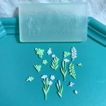 Grass Flower Accessories Resin Casting Mold, Silicone Mold, Resin Liquid Mold, Resin Keychain Silicone Mold, Resin Mold