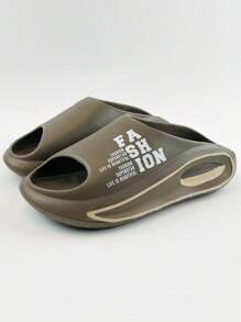 女士夏季户外轻便舒适拖鞋，软底 EVA 云波运动凉鞋，透气人字拖