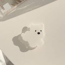Soporte para teléfono móvil con forma de perro oso Kawaii de GUCADI, expandible y plegable, compatible con estuches de teléfono Apple, Honor, VIVO, OPPO, , Android, regalo para cumpleaños, familia, amigos, agarre de teléfono extensible y retráctil, accesorios para teléfono