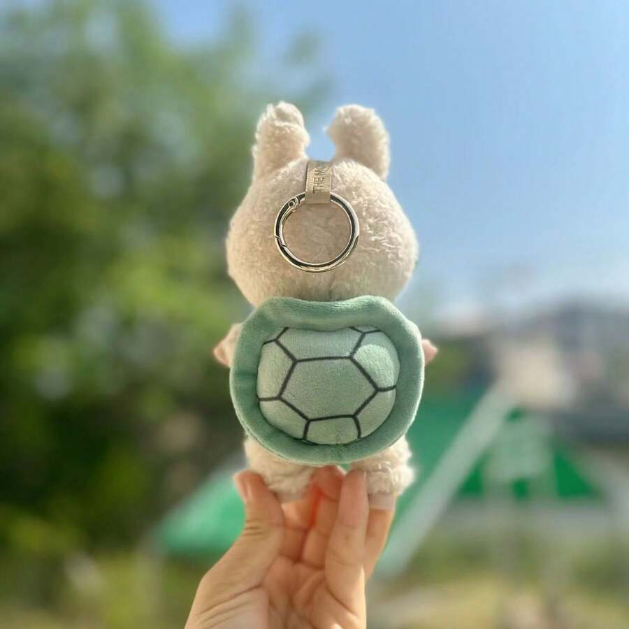 Ensemble Labubu Chapeau Sac Set Vêtements Poupée Labubu 17cm - Pull Violet Chapeau Sac Accessoires Habit Poupée Assise