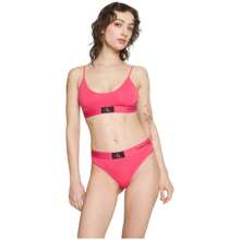 Calvin Klein Damski biustonosz Unline Zestaw Bikini Set w kolorze różowym