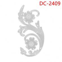 1 件金属切割模具、切割模板、叶形模切，适用于剪贴簿、纸工艺品、打孔模具