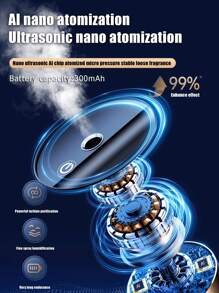 1 件装汽车香薰扩散器，高级汽车香薰智能雾化香薰加湿器，豪华汽车内饰
