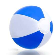 1PC Inflatable Beach Ball 2 Color Pool Game Water Balloon 3 Color Lawn Beach Game Team Supplies Birthday Party Gift Inflatable Game - Multicolor - View 10