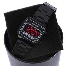 RELÓGIO LINCE FEMININO DIGITAL LED PRETO MDN4645L PXPX