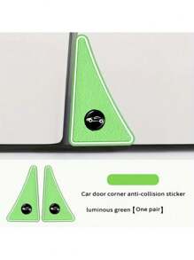 2pcs Universal Car Door Edge Guards - Bumper Protector, Door Sill Scuff Plate - Easy Installation, Auto Accessories Fit For Various Models