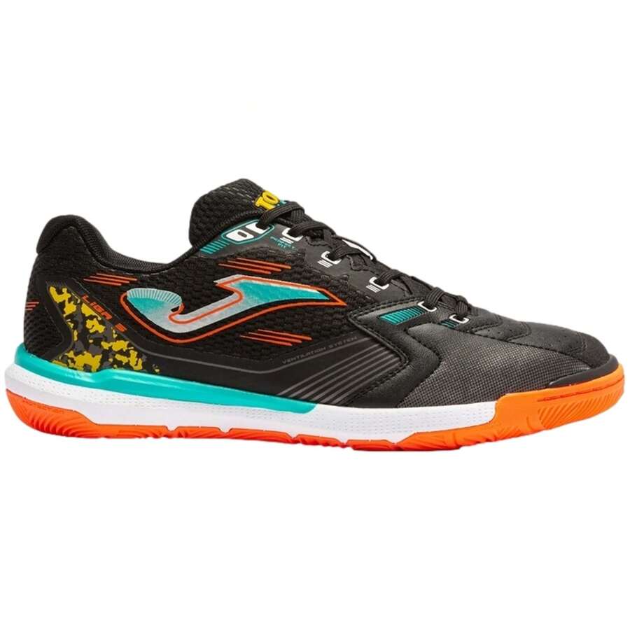 Joma Liga-5 2301 In Men's Indoor Soccer Boots In Black - Black - View 1