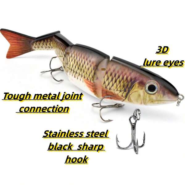 1pc Sinking Type. Tough Metal Joint Connection. New Tuna Fishing Lure . Force Tension Over 50kg