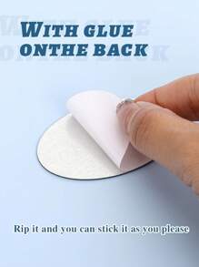 3pcs/Set DIY Mirror Stickers, Mini Oval Shaped Mirror, Acrylic Self-Adhesive Phone Back Makeup Mirror, Acrylic Material Phone Mirror Sticker,Makeup,Cheap,Room Decor,Vanity,Travel,Bedroom,Makeup Accessories,Mirror,Vanity Mirror