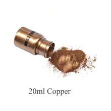 Metallic Pigment Powder, 4 Colors Fine Resin Pigment Powder, Each Bottle 20ml Resin Colors Pigment For Epoxy Resin Coloring, Polymer Clay And Other Crafts, Resin Dye, Jewelry, Candle, Soap, Paint Making