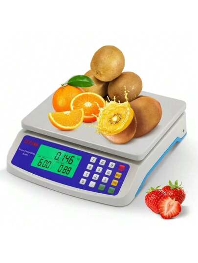 1pc 30kg / 1g دقة LCD المقياس الرقمي التوازن الإلكتروني التوازن الإلكترونية مقياس الوزن البلاستيكي مقياس الدقة التوازن | مقاس: حجم واحد