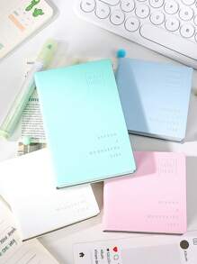 Libreta de notas de color crema, mini y portátil con 96 hojas en blanco para anotar, bloc de notas para oficina, escuela y sellos, útiles escolares, de vuelta a la escuela - Unitalla - Ver 11