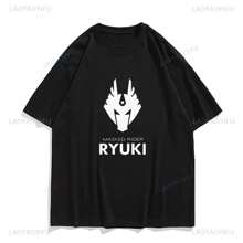 T Shirt ORIGINAL Louzan Illustrations - Digimon - Angewomon - 黑色 - 查看 1