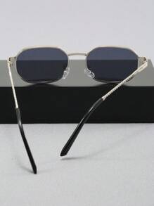 1 par de gafas de moda vintage estilo Y2K cuadradas, gafas de viaje para exteriores y playa, decoración personalizada, gafas de moda estilo street snap