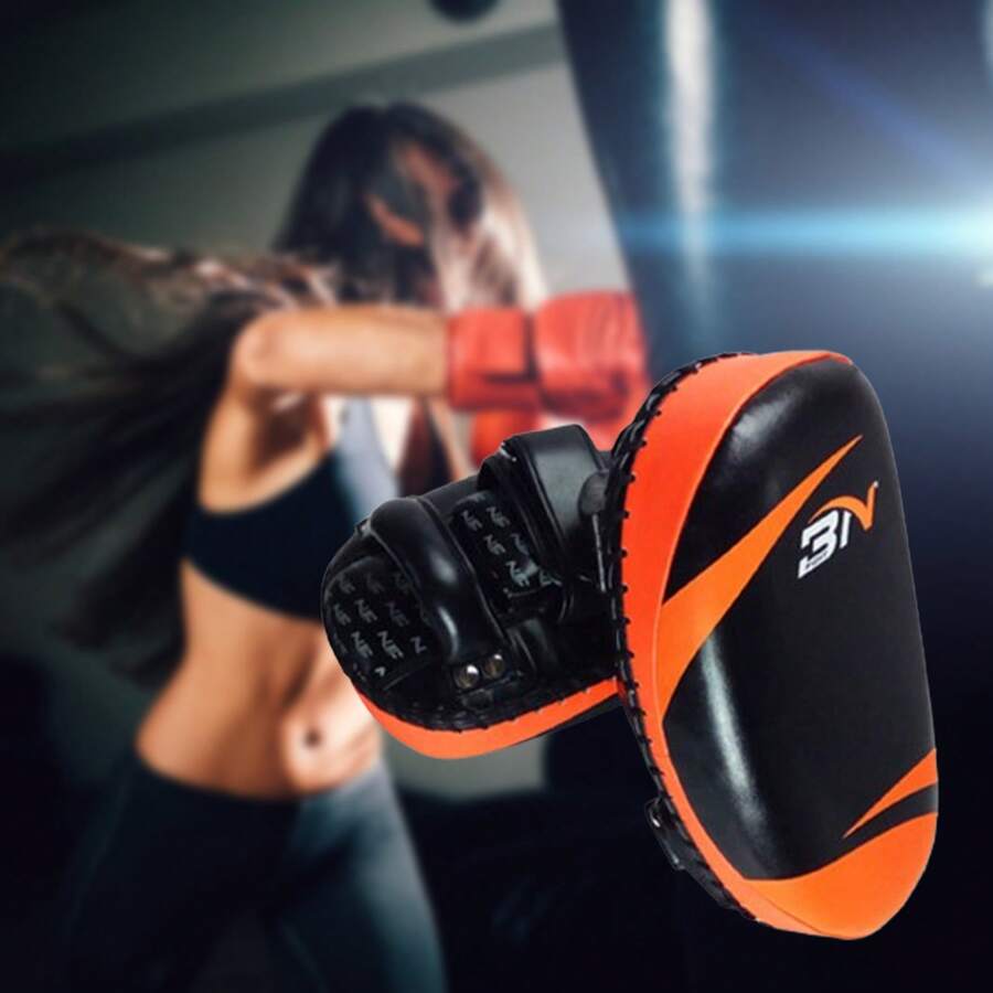 1pc Professional PU Leather Kicking Pad Convenient To Use Fighting Hand Target Suitable For Adults Daily Use