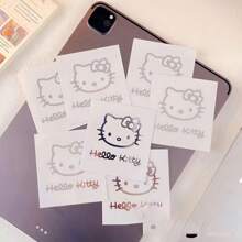 Sanrio 1pc金属贴纸ins风卡通3D立体金属可爱耗材手机装饰防水贴平板贴电脑贴水杯贴电灯贴镜子贴