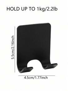1/2pcs Plastic Shaver/Razor Wall Mount Hooks, Multifunctional No Drill Power Plug Razor Holder & Phone/Bag Organizer Home Bathroom Decor Fall Decor Back To School