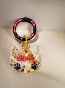 Design Customized Pet Tags That You Like, Personalized, Custom Dog Tags, Resin Dog Tags, Pet ID Tags, Cat Tags, Handmade, Flashing Tags, Phone Customization To Prevent Loss Ornamental Stylish,Fashion,Colorful,Vintage,Cute,Contracted,Cuties Custom,Unique,Customized,Personalized Pet For Anniversaries,For Birthdays