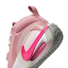 Nike أحذية كرة السلة للشباب Nike Air Zoom Crossover 2 (GS)، منخفضة الأعلى، مبطنة، خفيفة الوزن، وردي أنيق FB2689-600