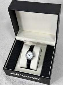 Pablo Raez 1 stuk zilveren sieraden horloges ontwerp zomer accessoires modieuze dames horloge roestvrij staal IPS vergulde kast vintage & luxe top gloednieuwe AAA Ins stijl kleine klok zachte zwarte microvezel armbanden ketting 50M waterdicht quartz horloge blauwe tijdsregelaar elegante & veelzijdige wijzerplaat leuke leraar cadeaus uren voor vrouwelijke vriend of familie geschikt voor dagelijks leven/werk/feest decoratie verjaardag afstuderen huwelijkscadeaus