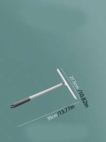 刮水器旋转玻璃擦家用浴室卫生间刮水器地板刮刀玻璃窗户刮刀清洁 - 灰色 - 查看 1