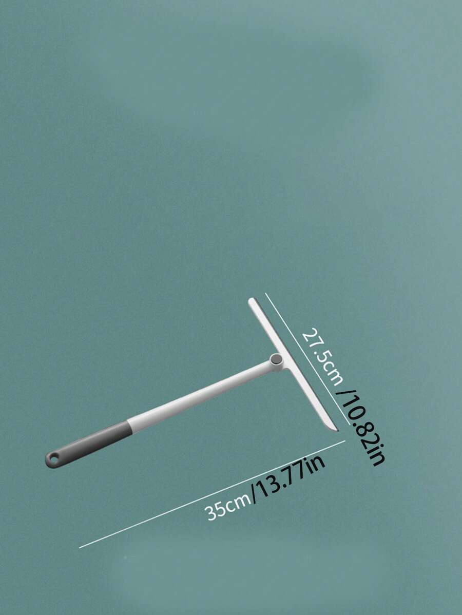 刮水器旋转玻璃擦家用浴室卫生间刮水器地板刮刀玻璃窗户刮刀清洁 - 灰色 - 查看 1