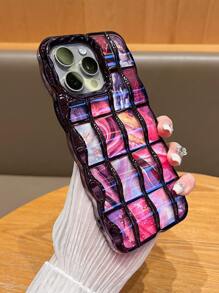 新款Iphone16全包波浪纹大理石手机壳Phone16 Iphone16pro Iphone16pro Max, IPhone13, IPhone13 Pro