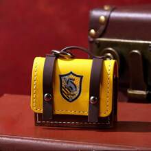 Miniso Headphone Case, PU Leather Headphone Protector, Portable Mini Storage Pouch - Hera Climbs Up-yellow - View 6