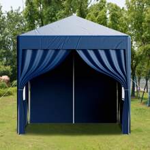 LOEFME 2m X 2m Pop Up Heavy Duty Gazebo With Sides & Carry Bag, Marquee Garden Party Tent Outdoor Waterproof And Rainproof - Blue - View 5