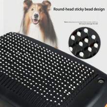 Cat/Dog Lover Gift And Dog/Cat Mom Love Pet Grooming Brush, Automatic Shedding Dog Lover And Dog Mom Love Brush, Cat Lover And Cat Mom Love Detangling Brush, Self-Cleaning Fur Remover Brush