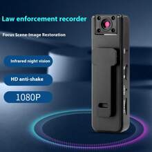 1080P Chest-Mounted Convenient Camcorder, Hands-Free Video Recording Stabilizer, Law Enforcement Body Camera, Sports Camera With TF Card